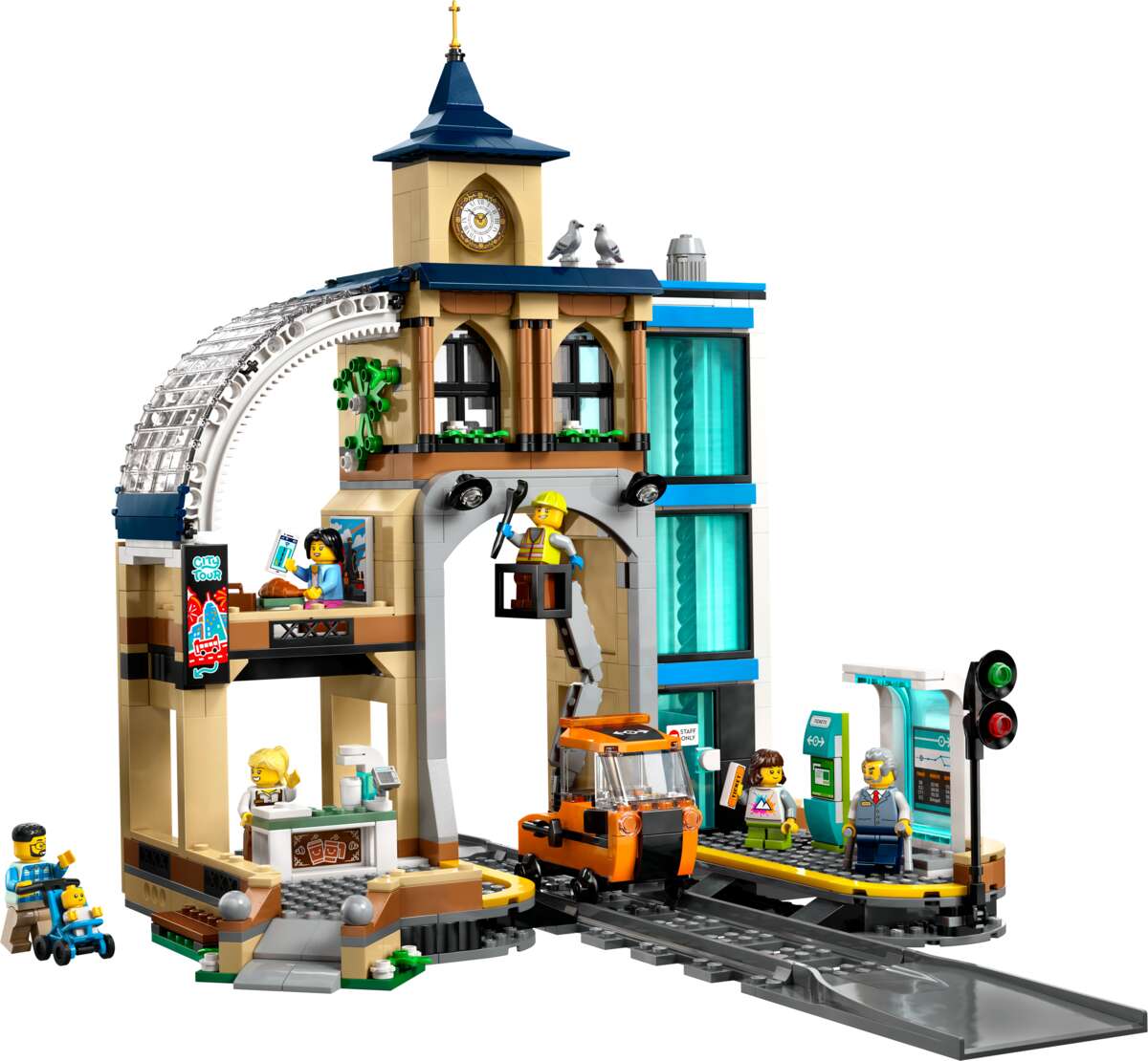 LEGO® City Sentralbanestasjon 60469