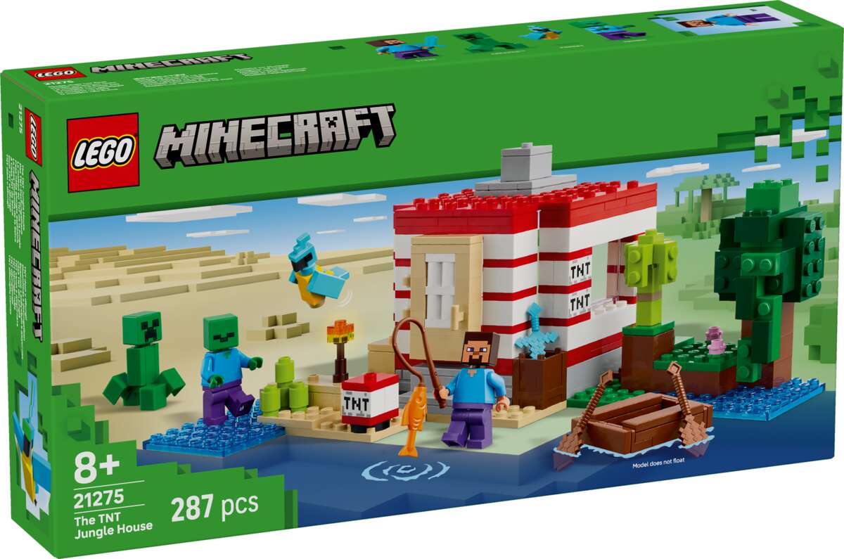 LEGO® Minecraft® TNT-jungelhuset 21275