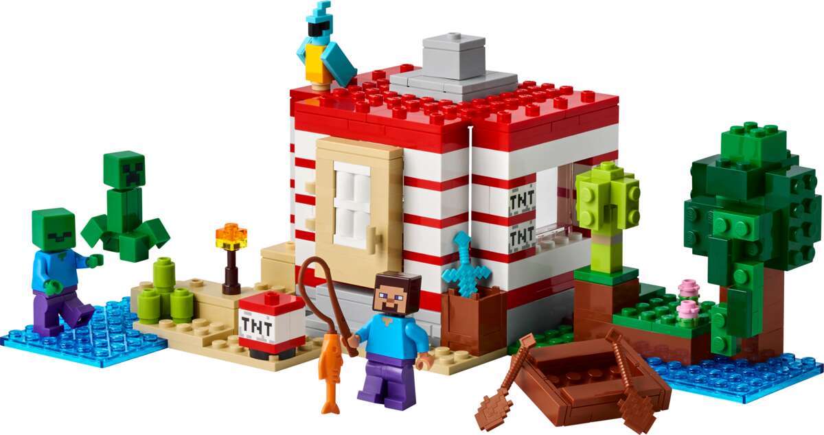 LEGO® Minecraft® TNT-jungelhuset 21275