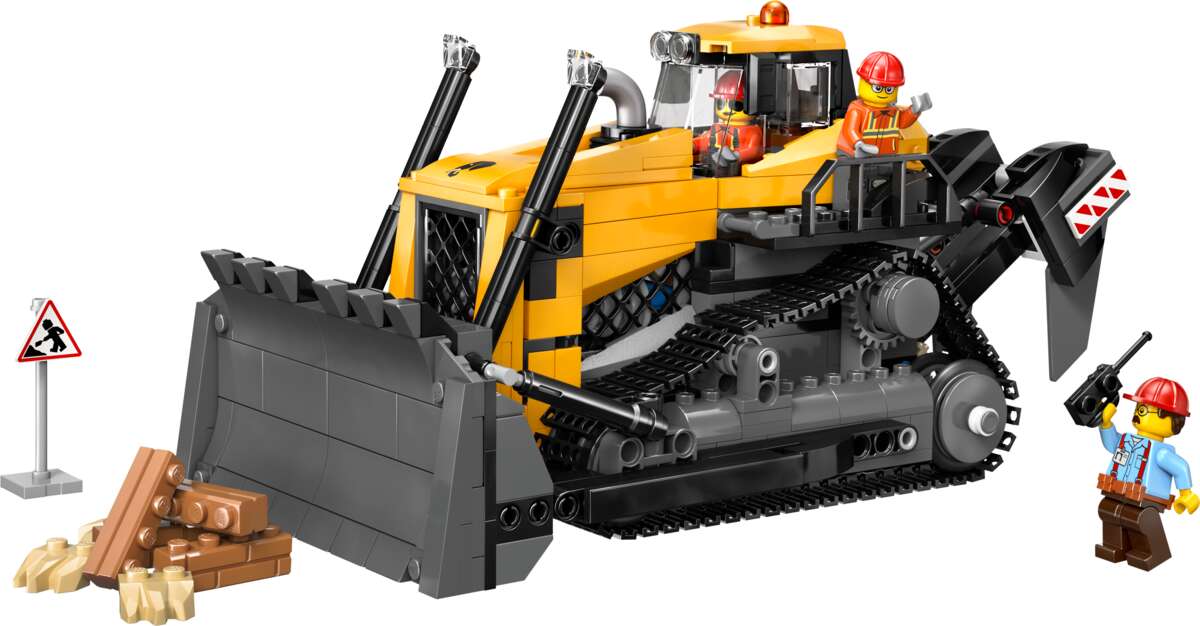 LEGO® City Gul bulldoser 60466