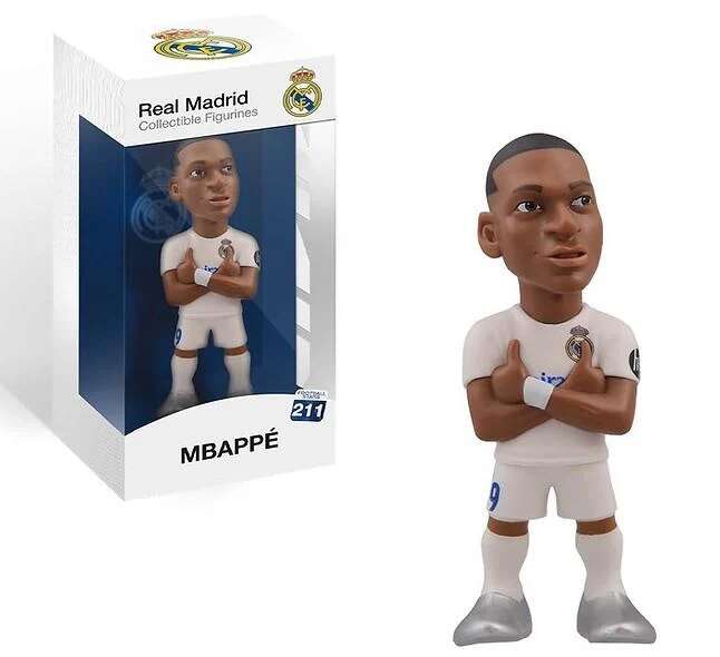 MiniX Fotball samlerfigur Mbappè - Real Madrid