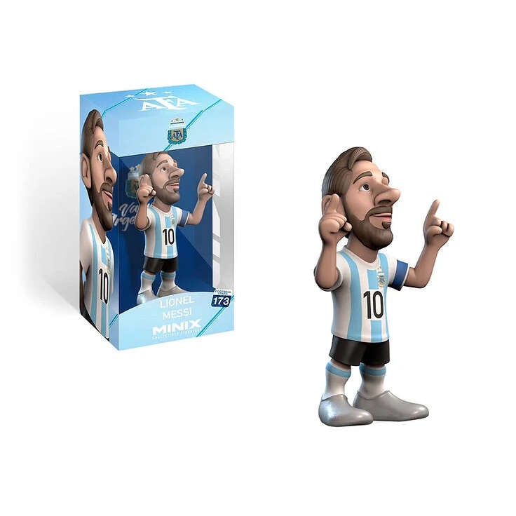 MiniX Fotball samlerfigur Messi - Argentina