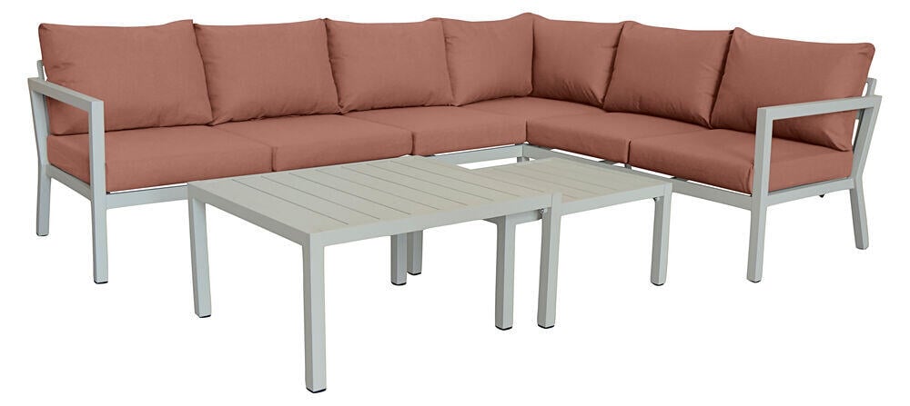 Røst hjørnegruppe kalk og rust vanntette putetrekk