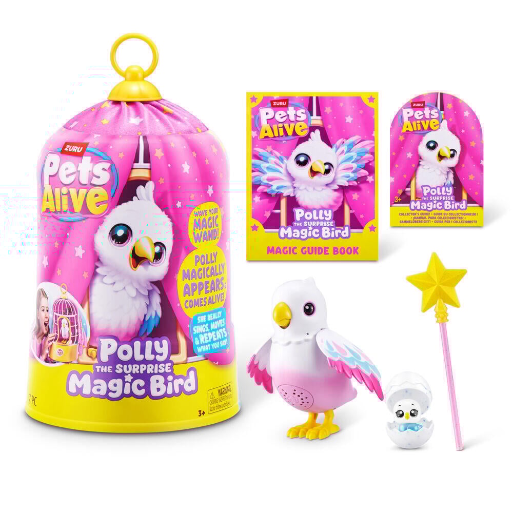 Zuru Pets Alive Polly the surprise Magic Bird