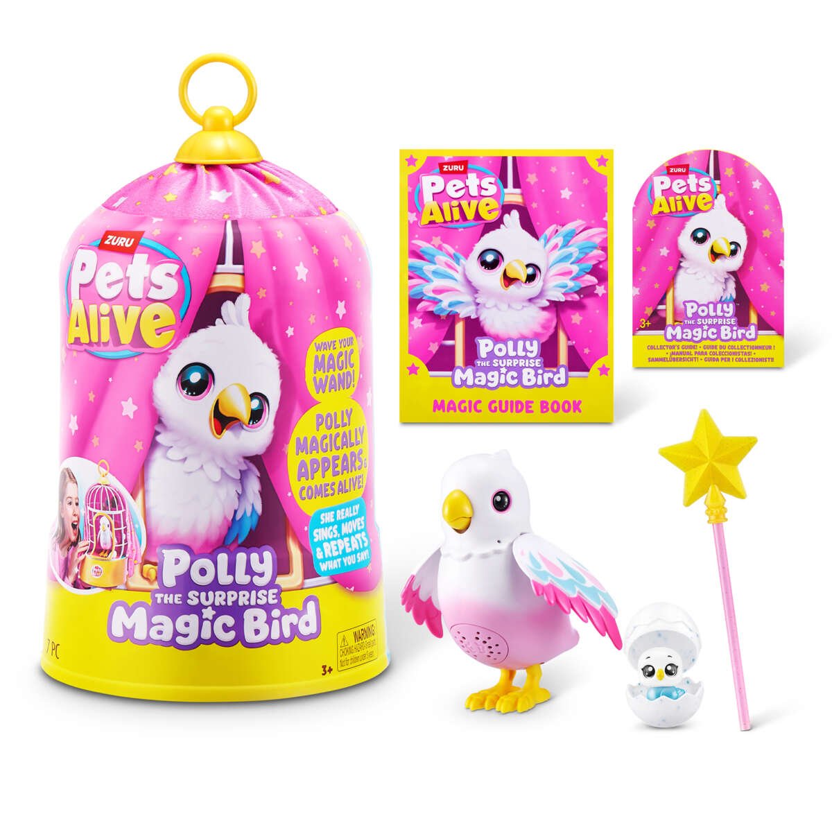 Zuru Pets Alive Polly the surprise Magic Bird