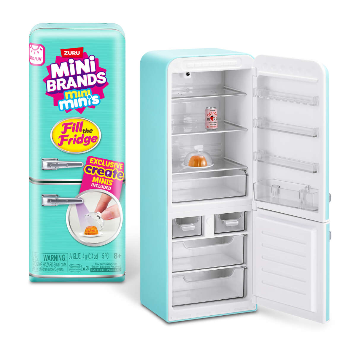 5 Surprise Mini Brands fill the fridge S1