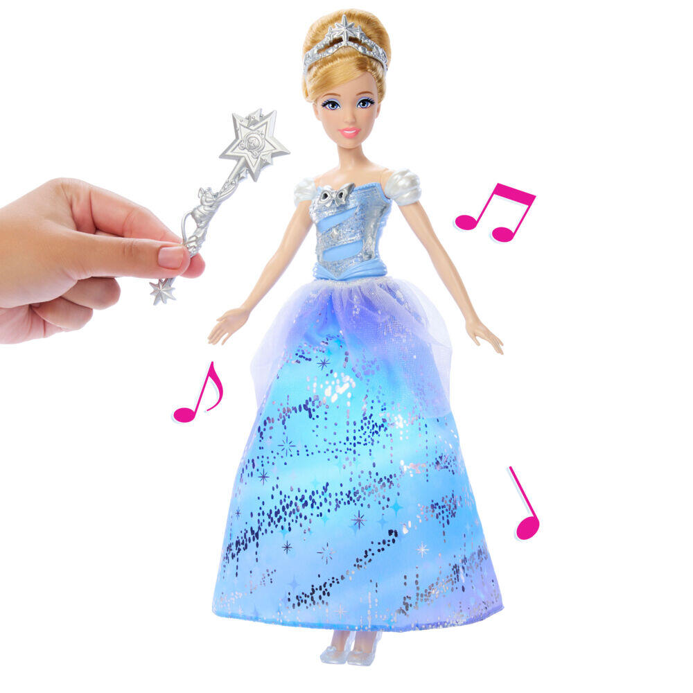 Disney Light-up Askepott dukke