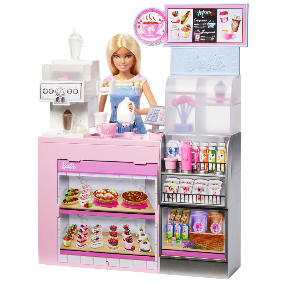 Barbie® kaffebar med dukke
