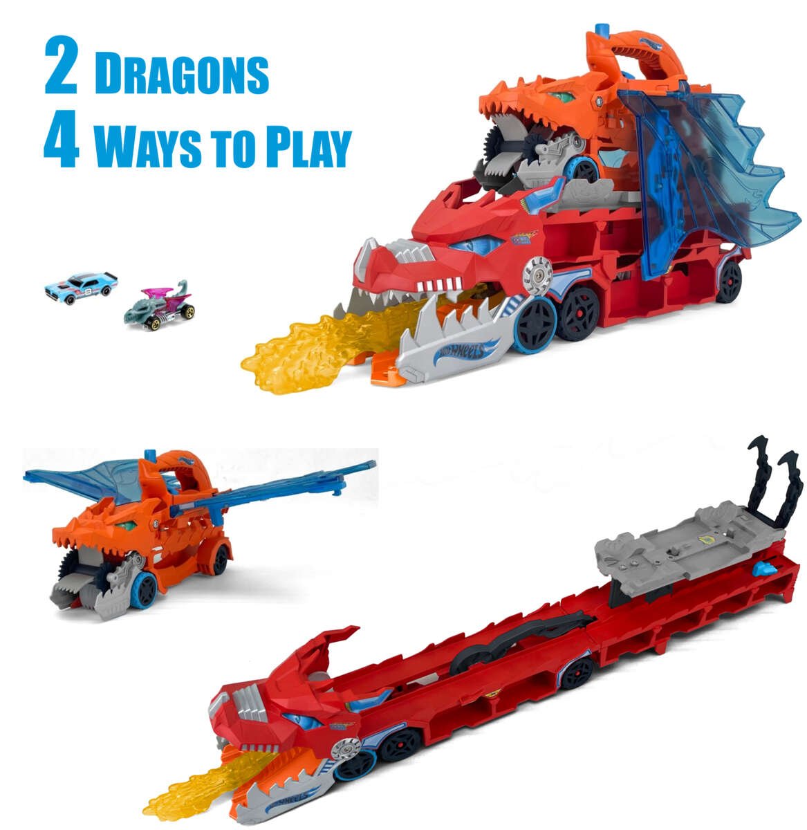 Hot Wheels® City Ultimate Dual Dragon Hauler