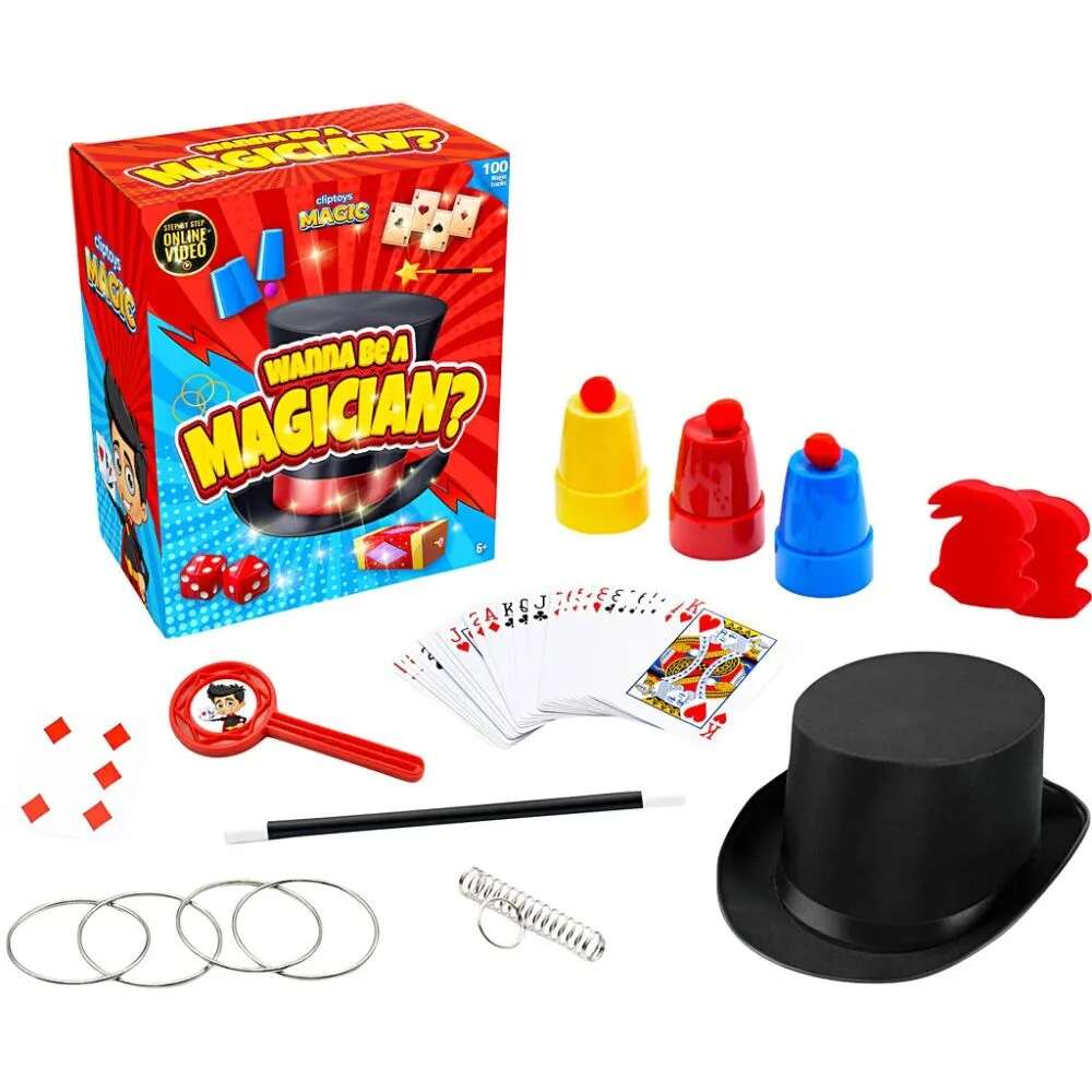 Wanna be a magician? Tryllekunstnersett