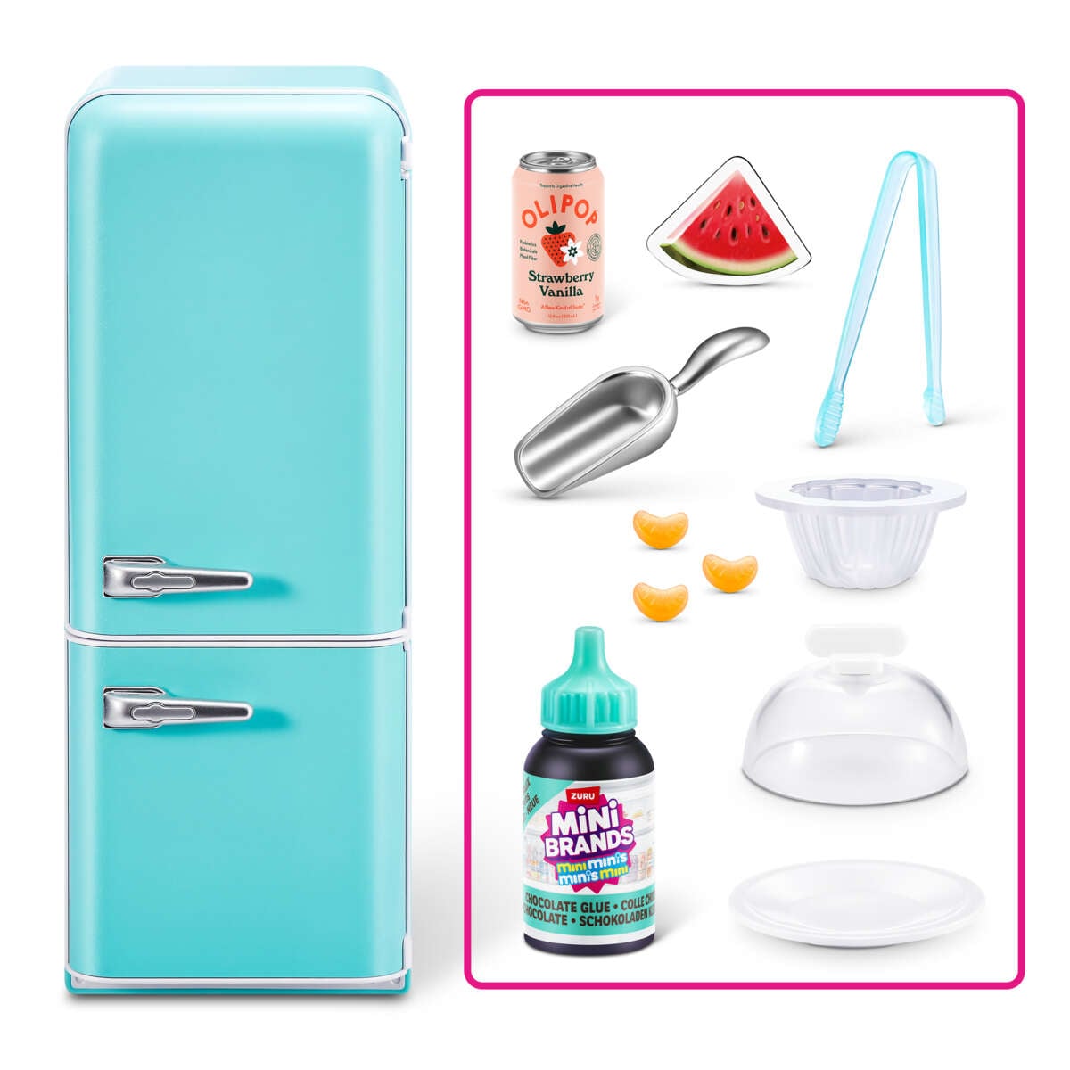 5 Surprise Mini Brands fill the fridge S1