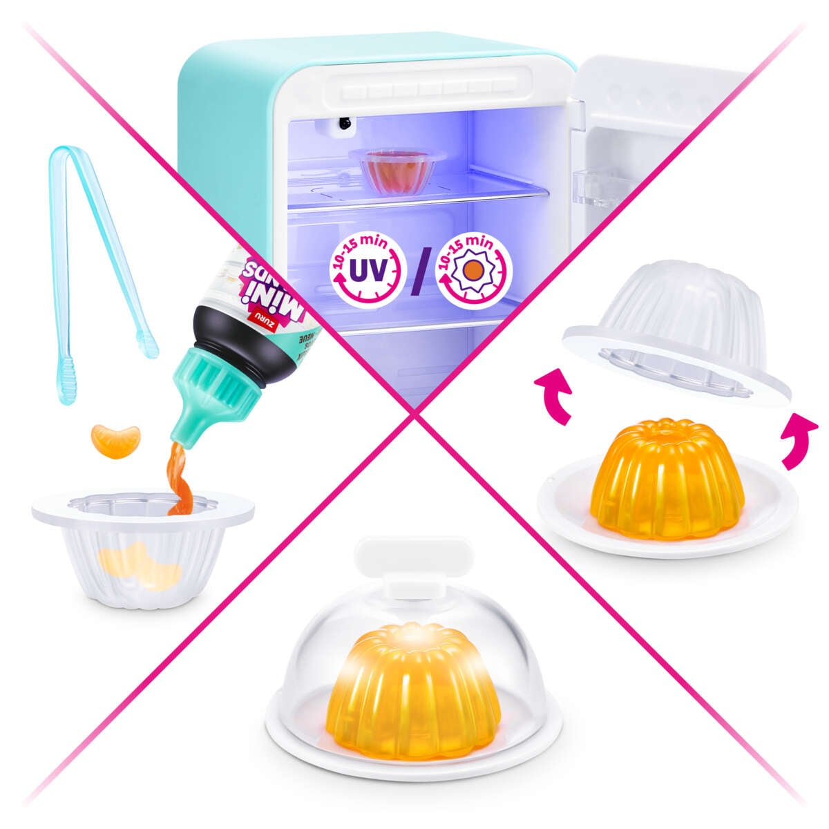 5 Surprise Mini Brands fill the fridge S1