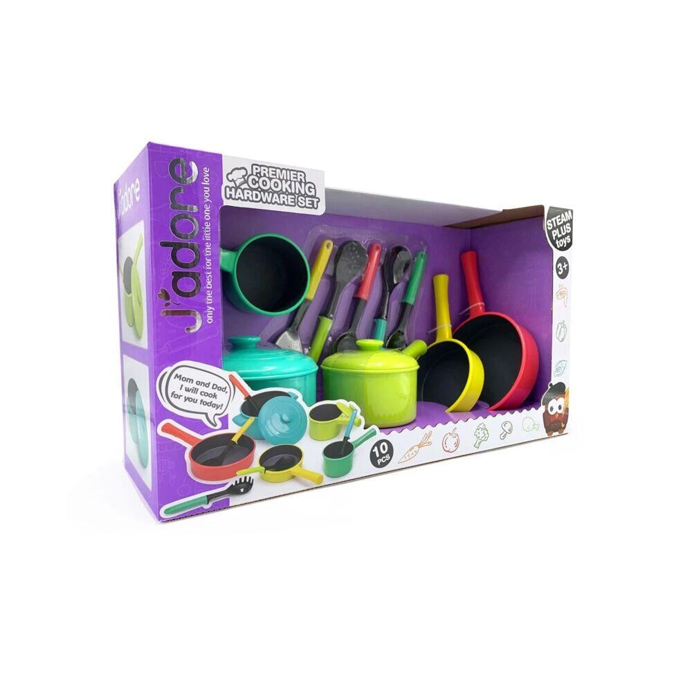 J`adore kjelesett med redskaper