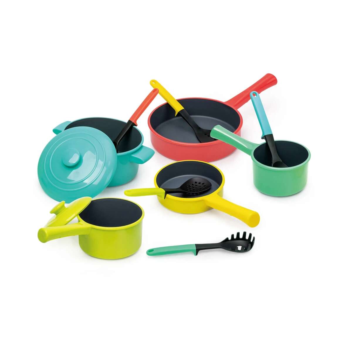 J`adore kjelesett med redskaper