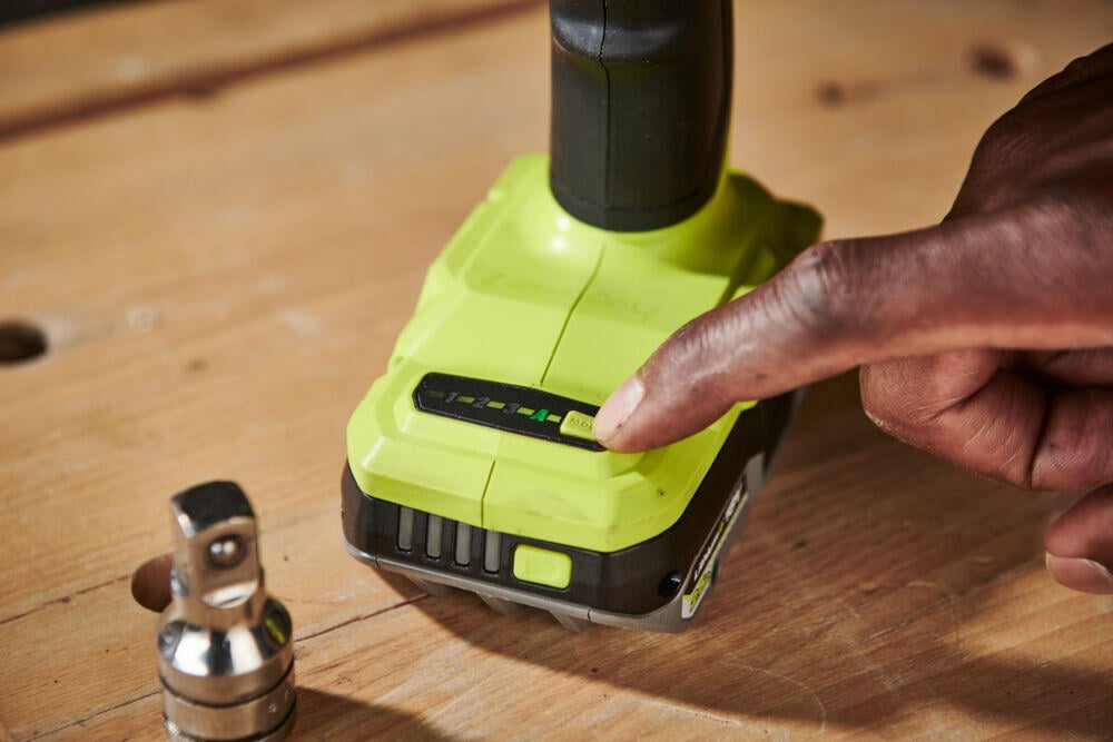 Ryobi ONE+ HP RIW18C-0 muttertrekker u/batteri