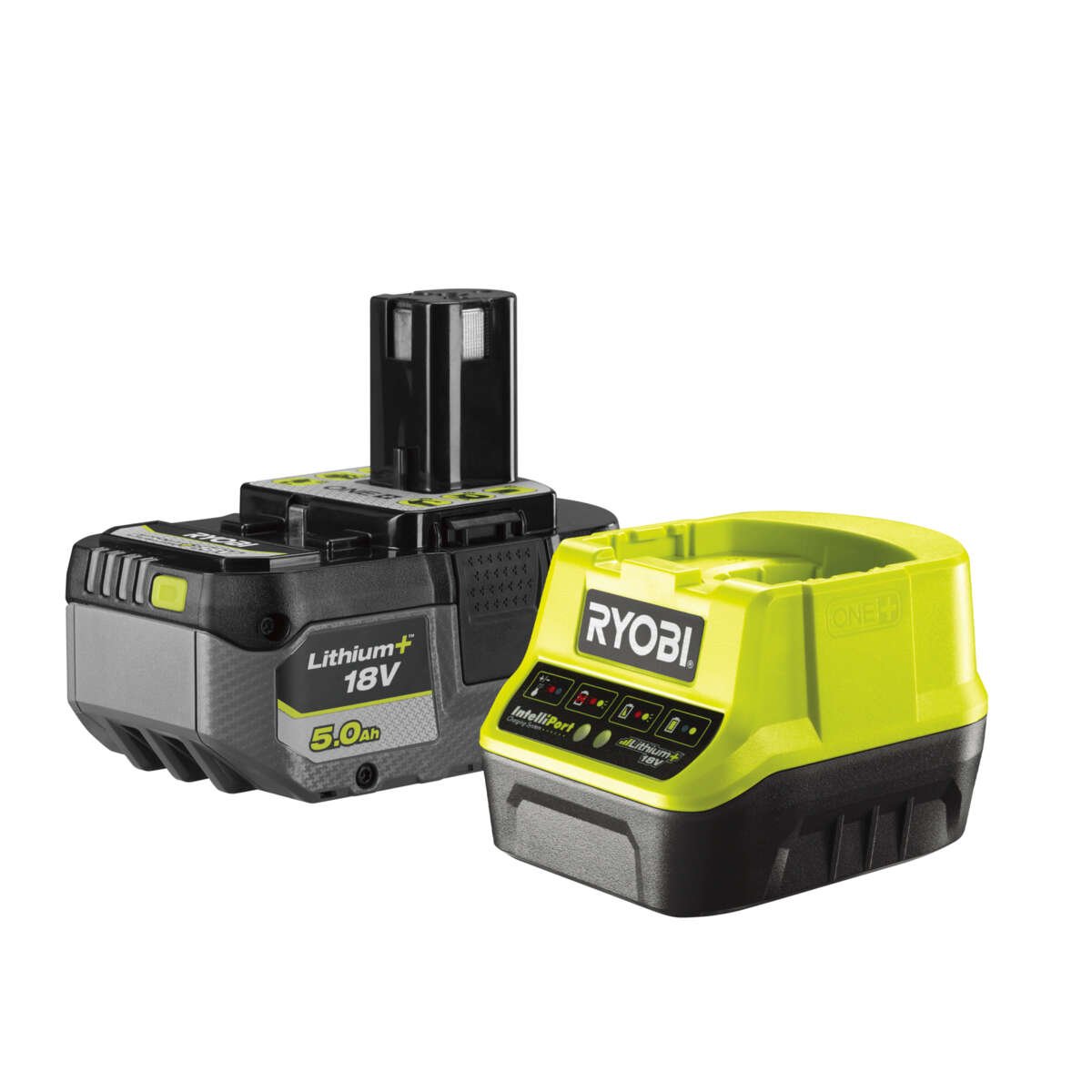 Ryobi RC18120-150X 5,0Ah batteri og lader