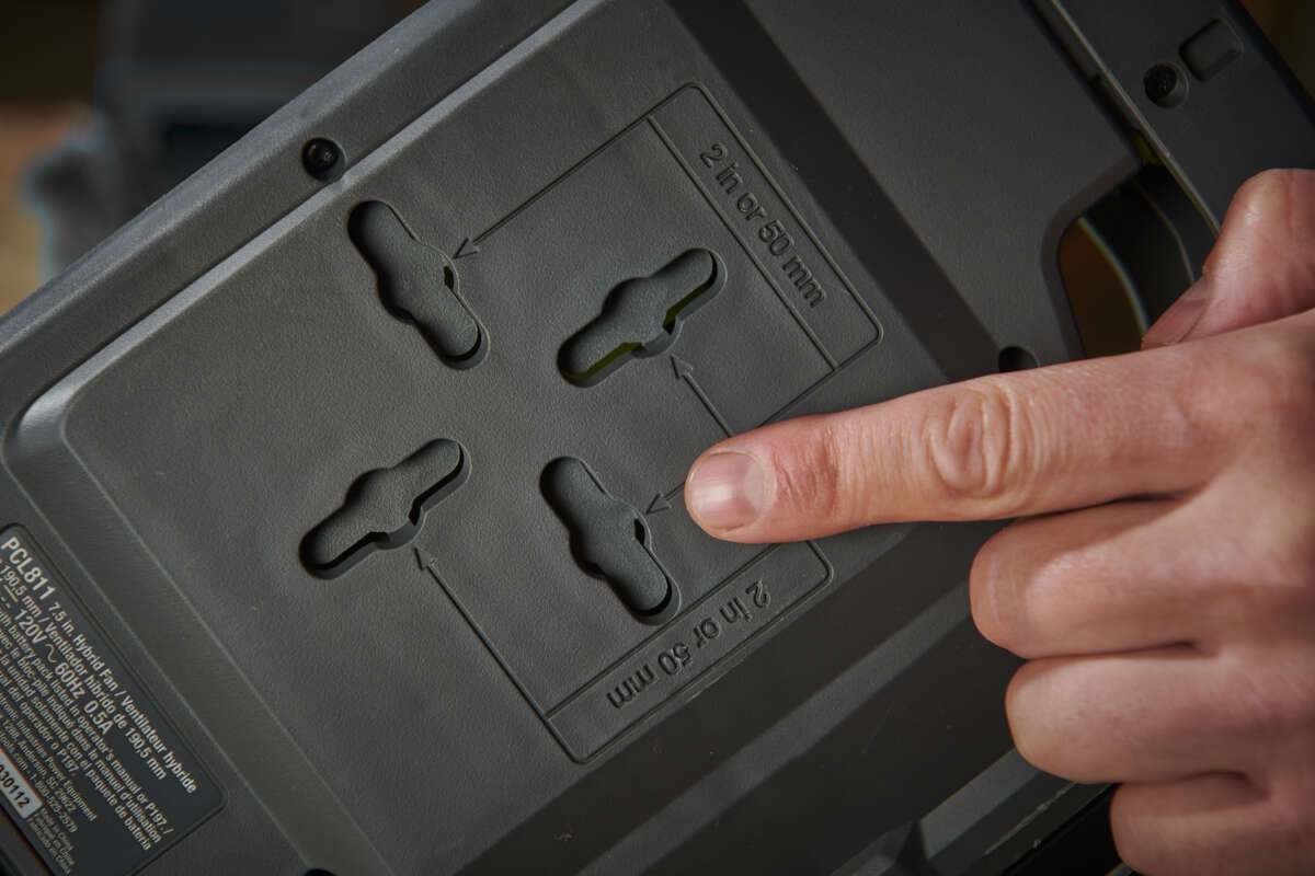 Ryobi ONE+ RF18-0 vifte u/batteri