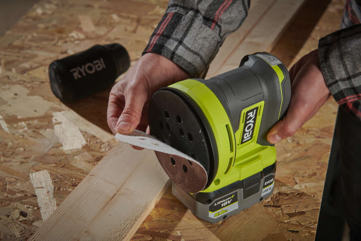 Ryobi ONE+ RROS18-0 eksentersliper u/batteri