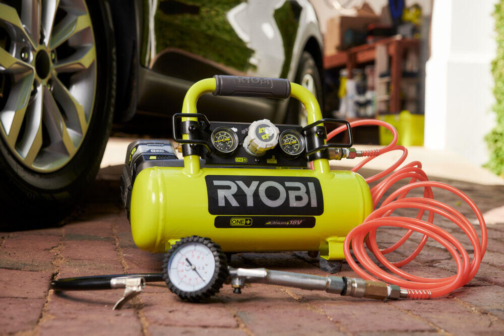 Ryobi ONE+ R18AC-0 luftkompressor u/batteri