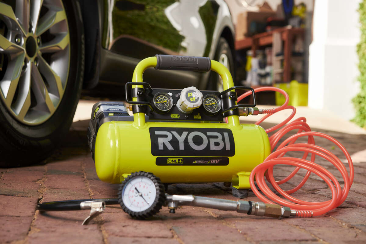 Ryobi ONE+ R18AC-0 luftkompressor u/batteri