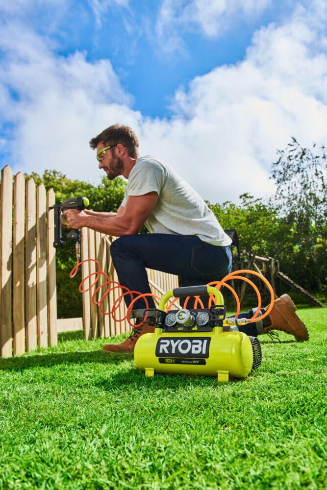 Ryobi ONE+ R18AC-0 luftkompressor u/batteri