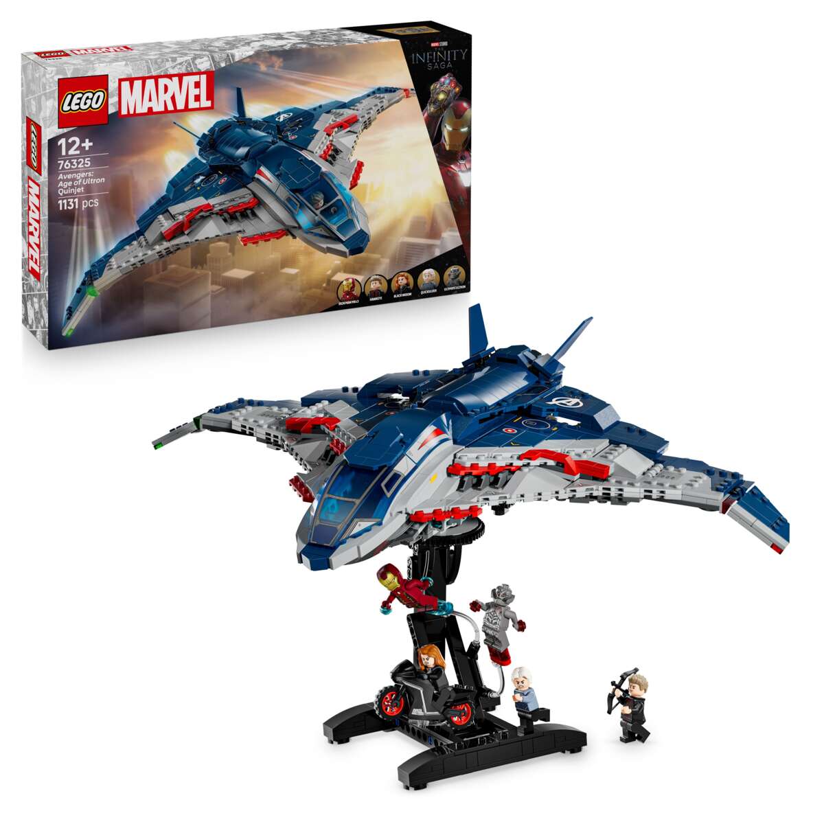 LEGO® ǀ Marvel Avengers: Age of Ultron Quinjet 76325