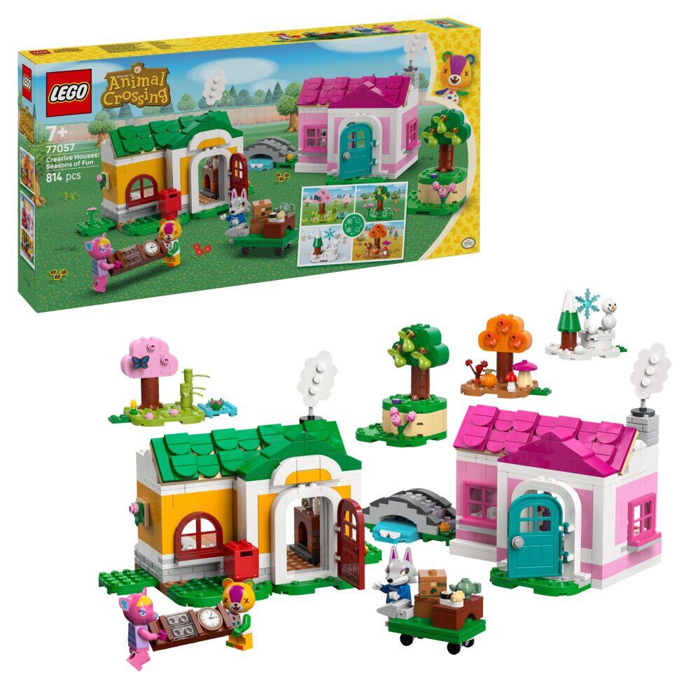 LEGO® Animal Crossing™ Kreative hus: morsomme årstider 77057