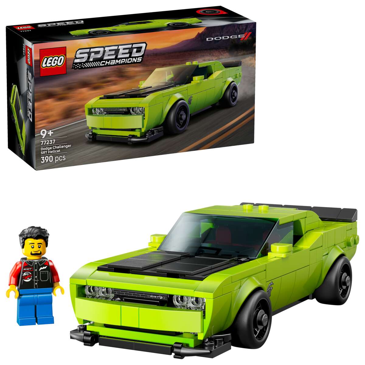 LEGO® Speed Champions Sportsbilen Dodge Challenger SRT Hellcat 77237