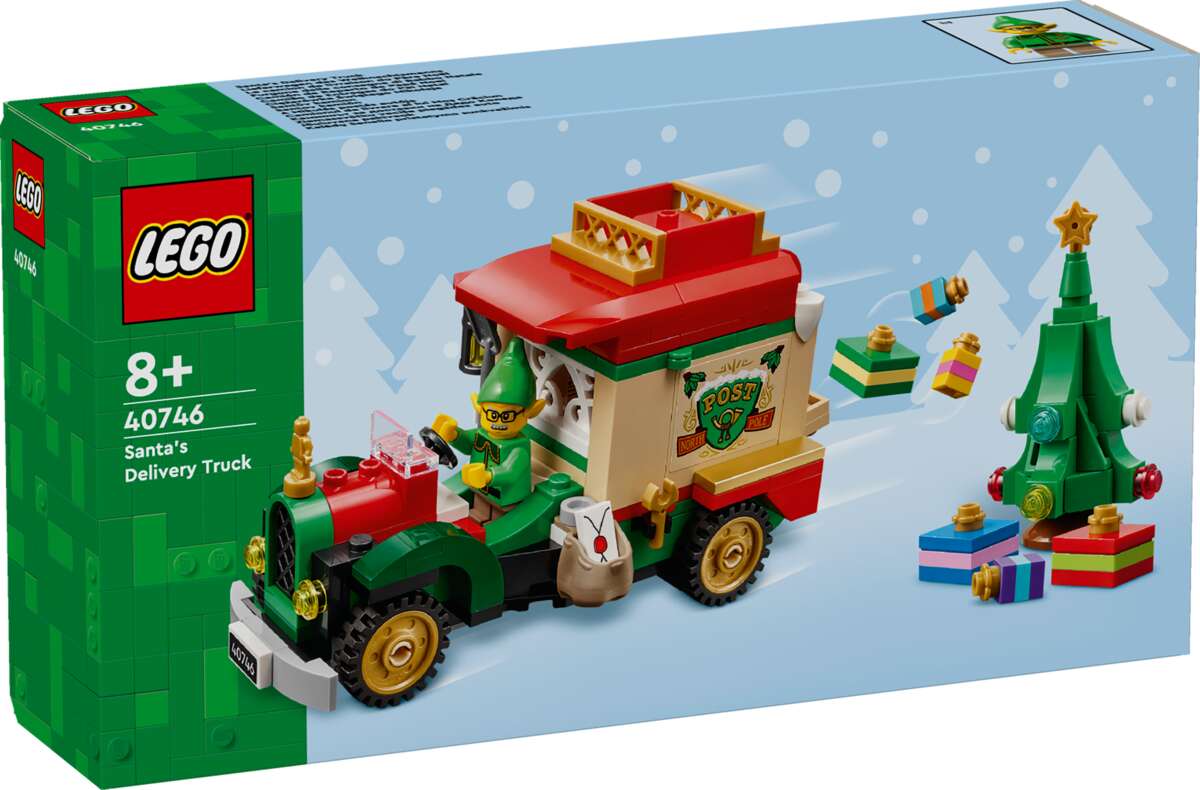 LEGO® Julenissens julepostbil 40746