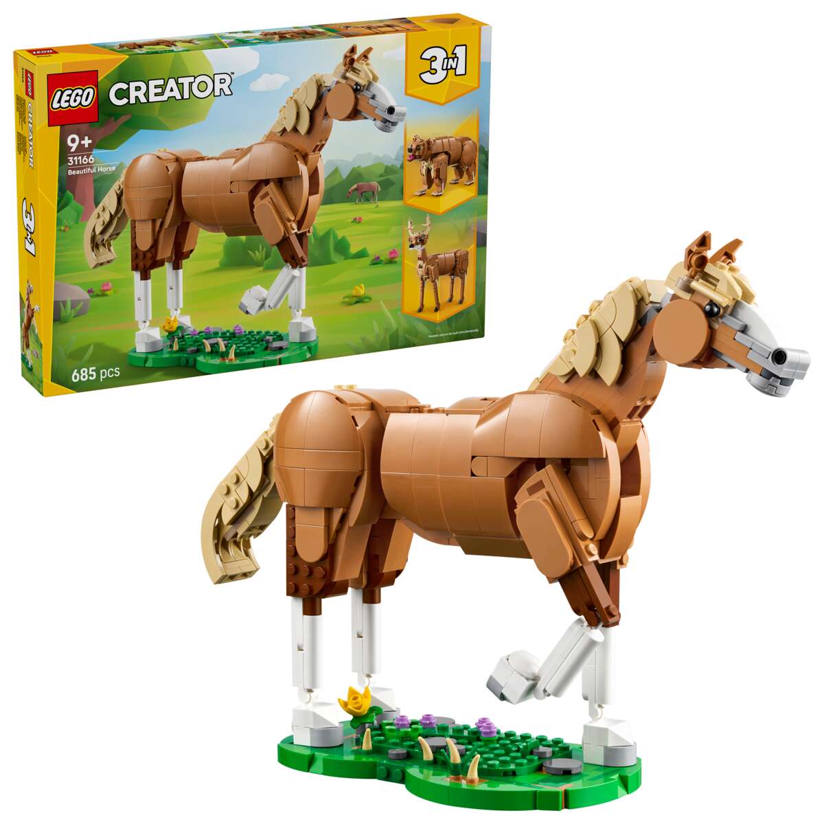 LEGO® Creator 3-i-1 Vakker hest 31166