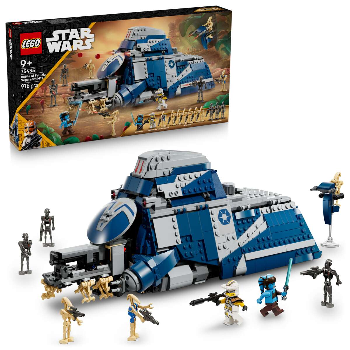 LEGO® Star Wars: The Clone Wars™ Separatist-MTT™ fra Slaget om Felucia 75435