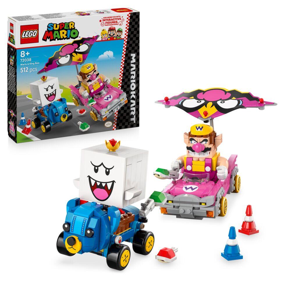 LEGO® Super Mario™: Mario Kart™ – Wario og King Boo 72038