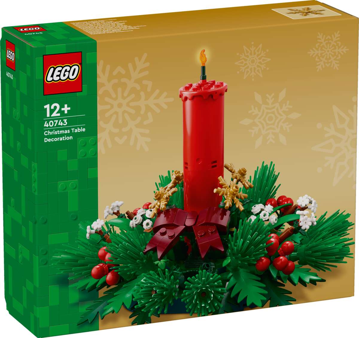 LEGO® Juledekorasjon til bordet 40743