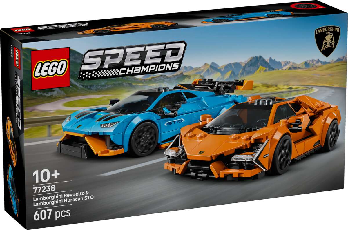 LEGO® Speed Champions Lamborghini Revuelto og Huracán STO 77238