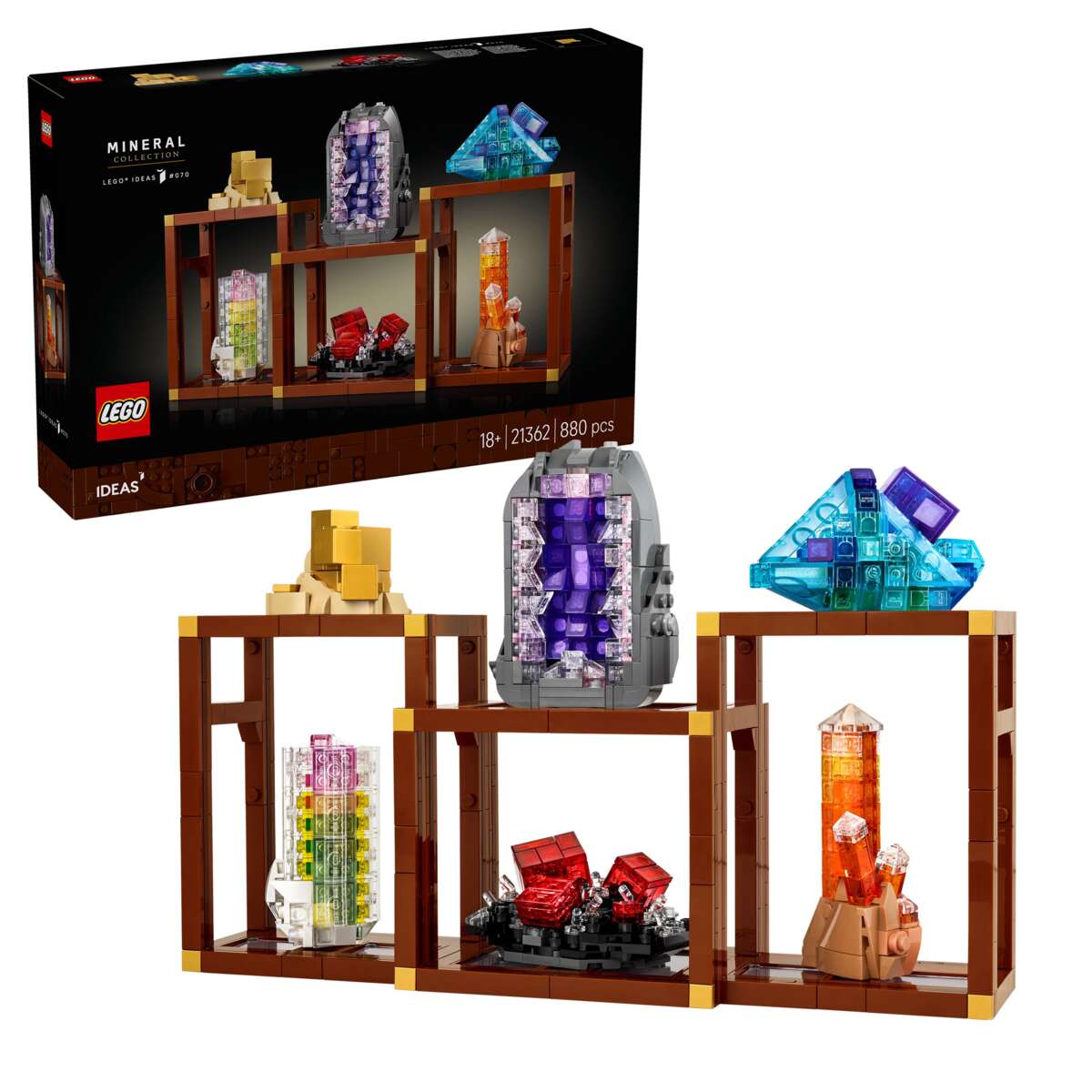 LEGO® Ideas Mineralsamling  21362