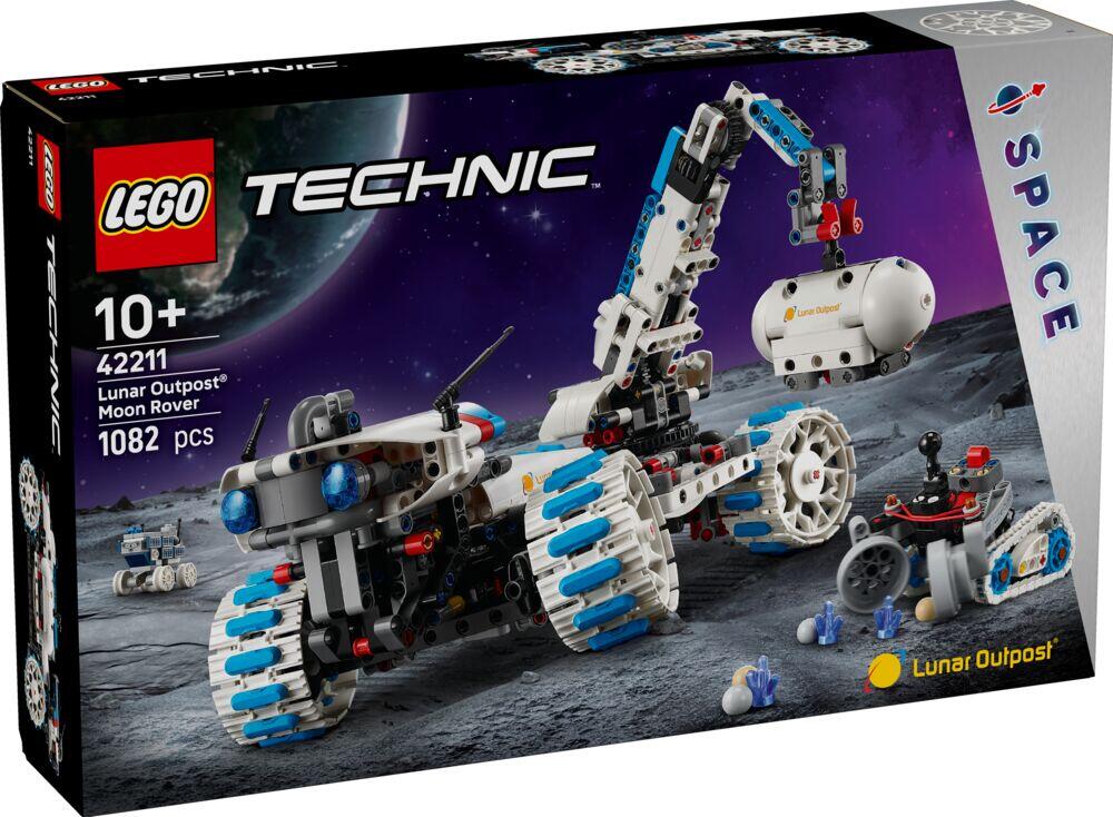 LEGO® Technic Lunar Outpost™ månerover-romkjøretøy 42211
