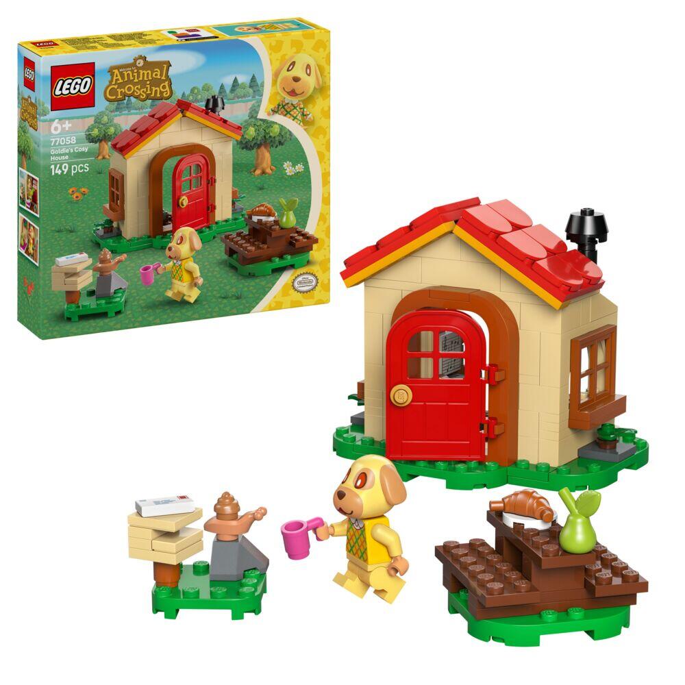 LEGO® Animal Crossing™ Det koselige huset til Goldie 77058