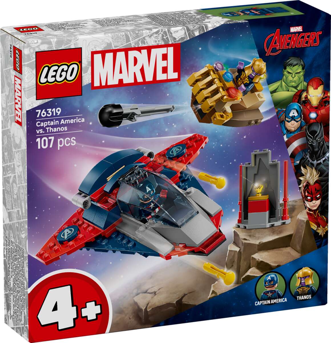 LEGO® ǀ Marvel Captain America mot Thanos 76319