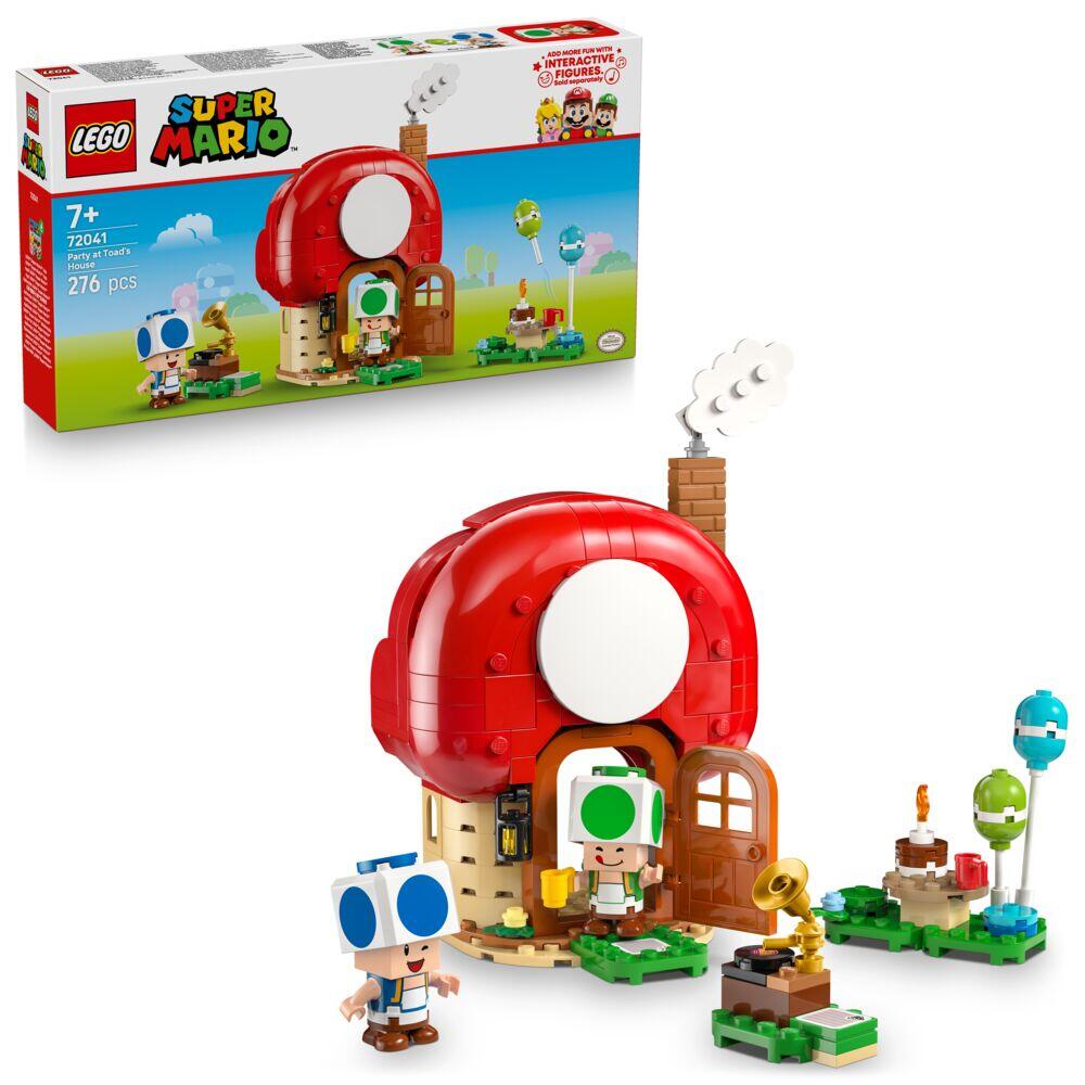 LEGO® Super Mario™ Fest i Toad House 72041