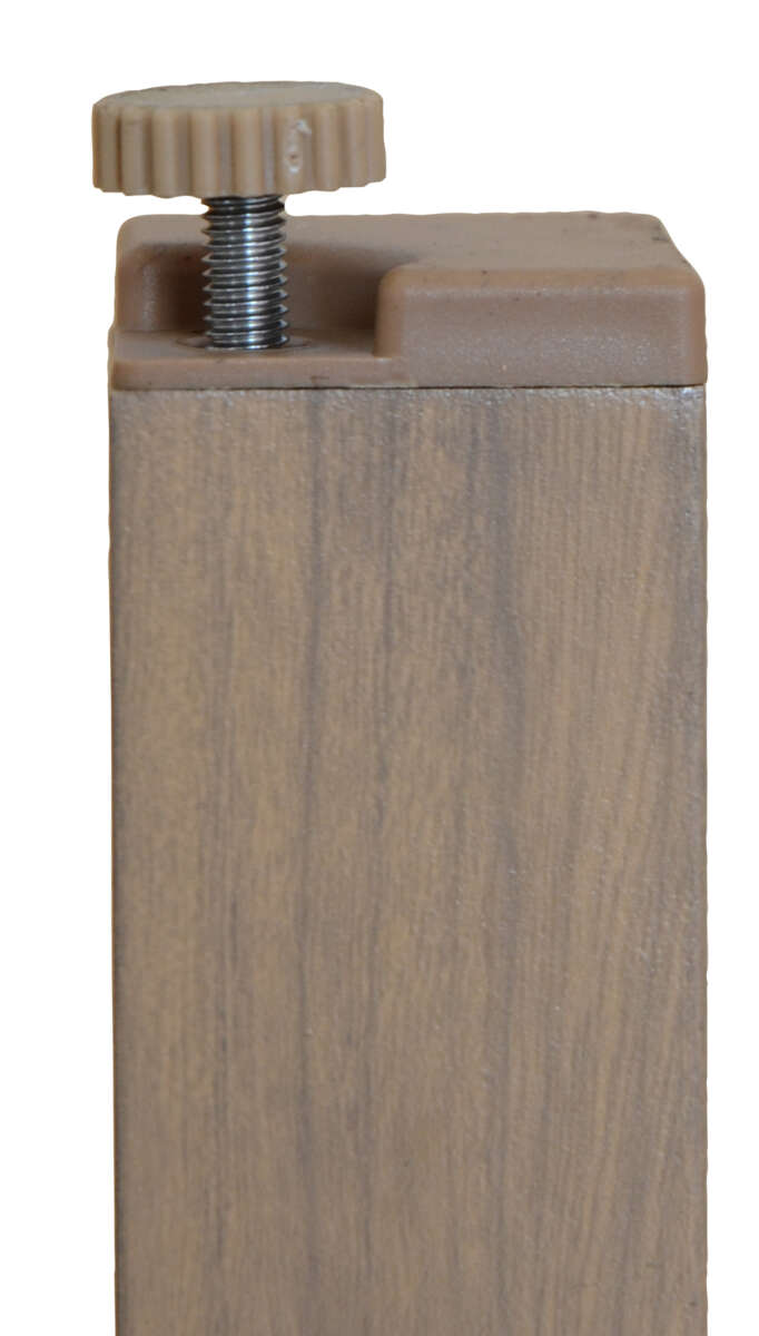 Røst sofagruppe teak og beige vanntette putetrekk