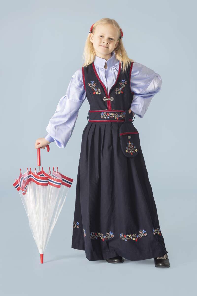 Alma festdrakt junior