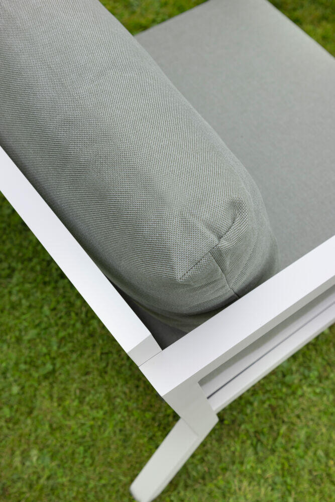 Røst hjørnegruppe kalk og grønne vanntette putetrekk