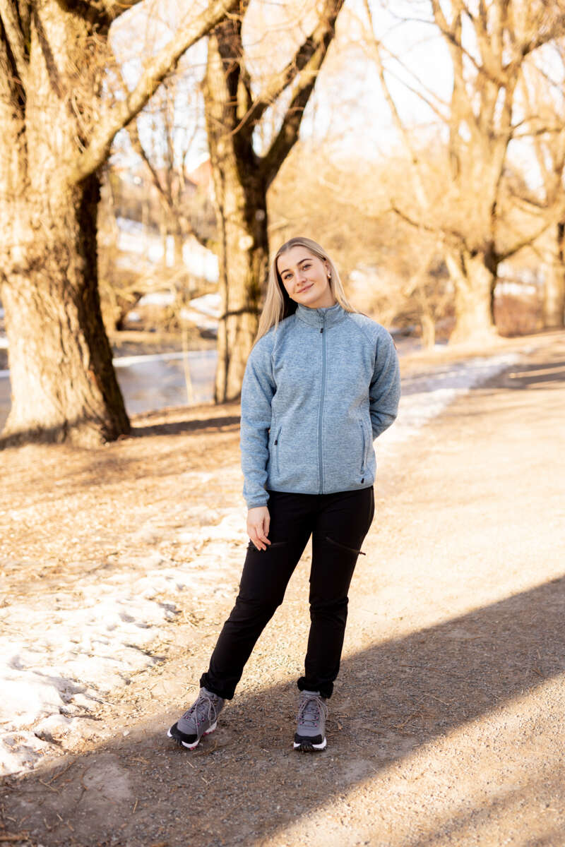 Northpeak Strandafjell fleecejakke dame