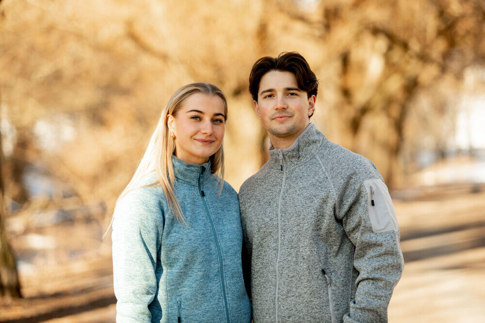 Northpeak Strandafjell fleecejakke herre