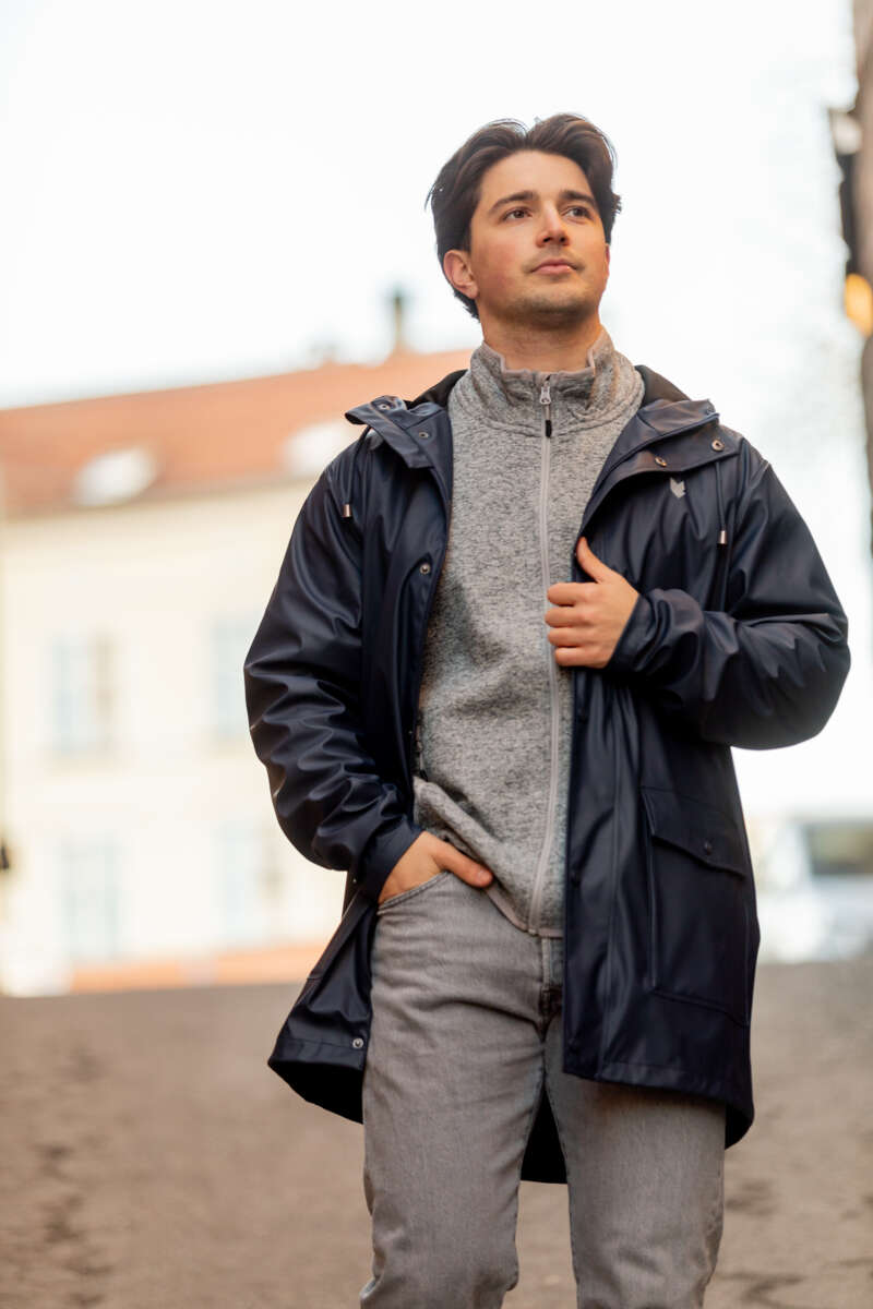 Northpeak Strandafjell fleecejakke herre