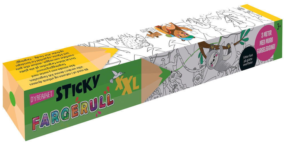 Sticky fargerull: Dyreriket