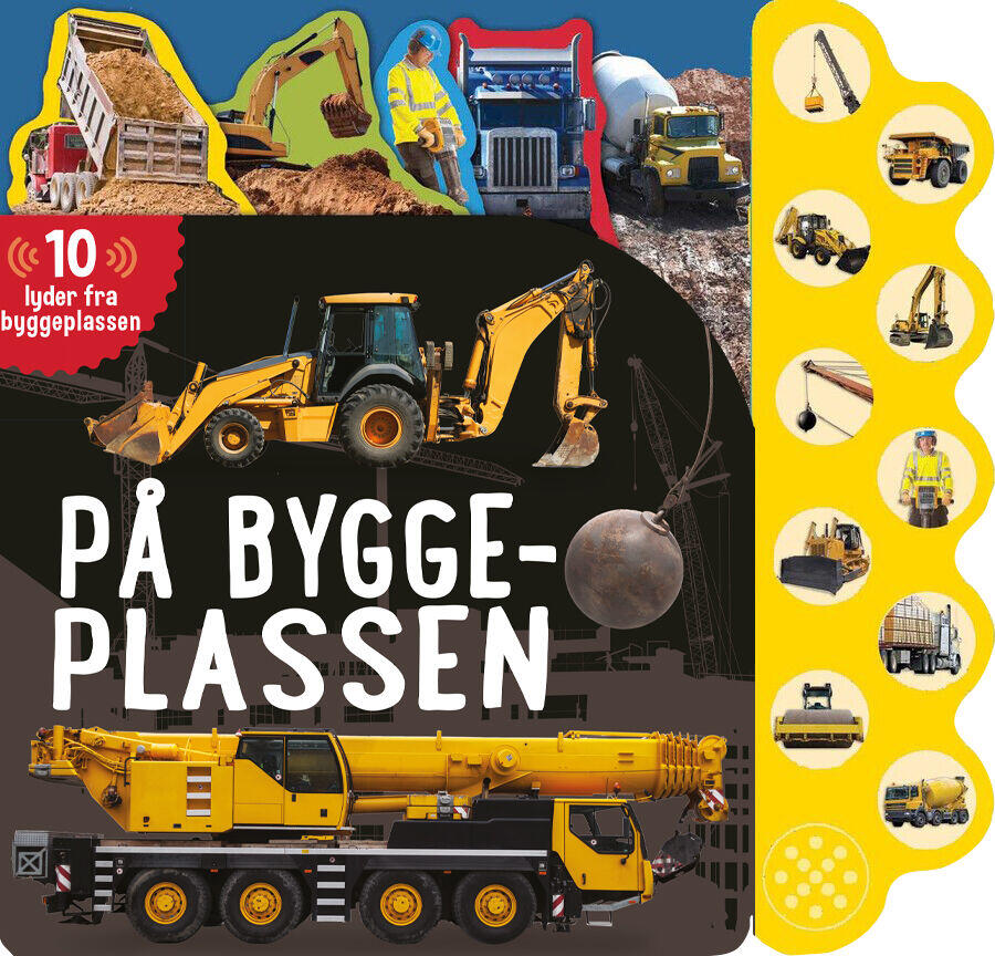 På byggeplassen! 10-lydknapper