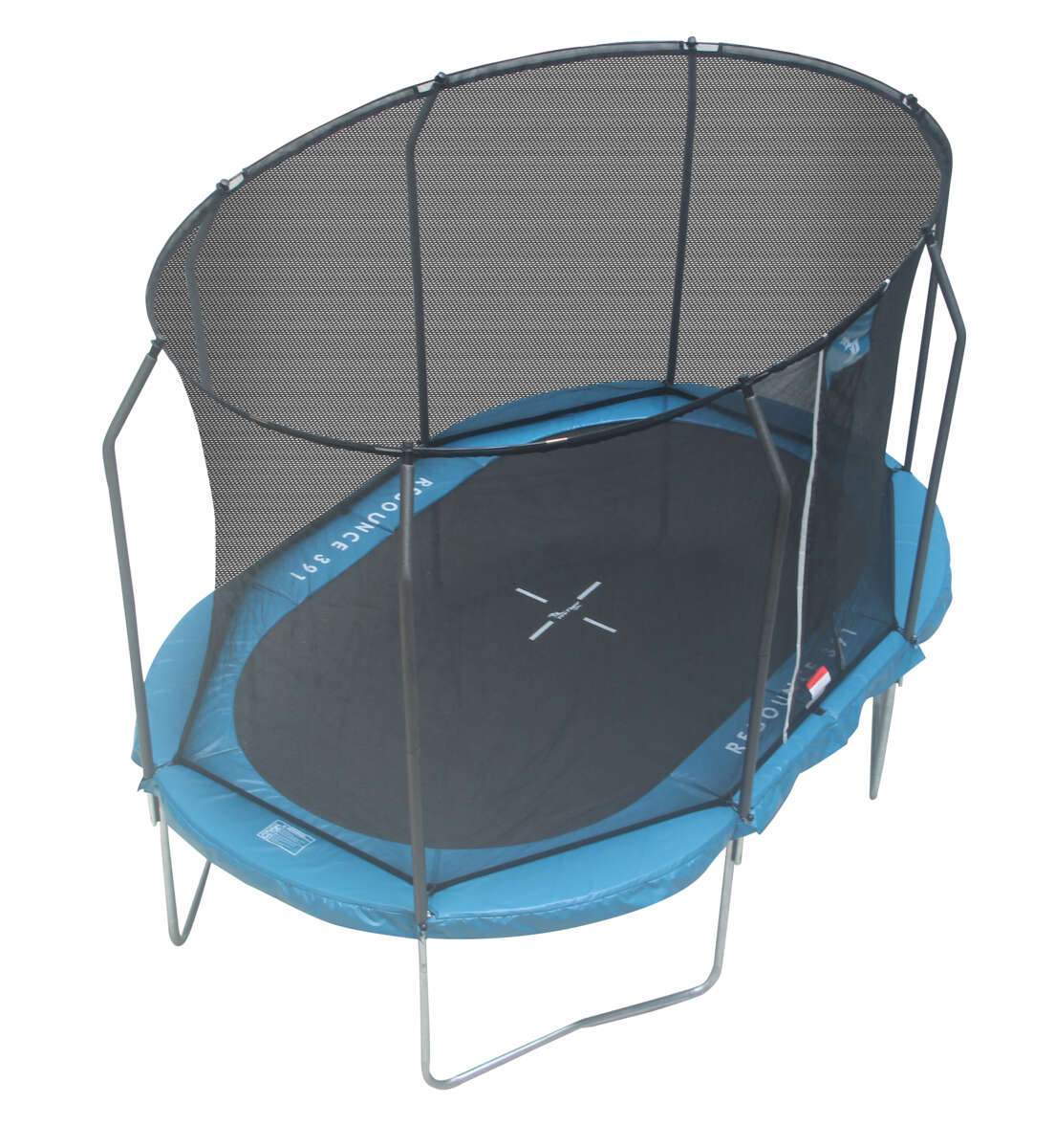 Pro Flyer Rebounce oval trampoline 3,91 m komplett