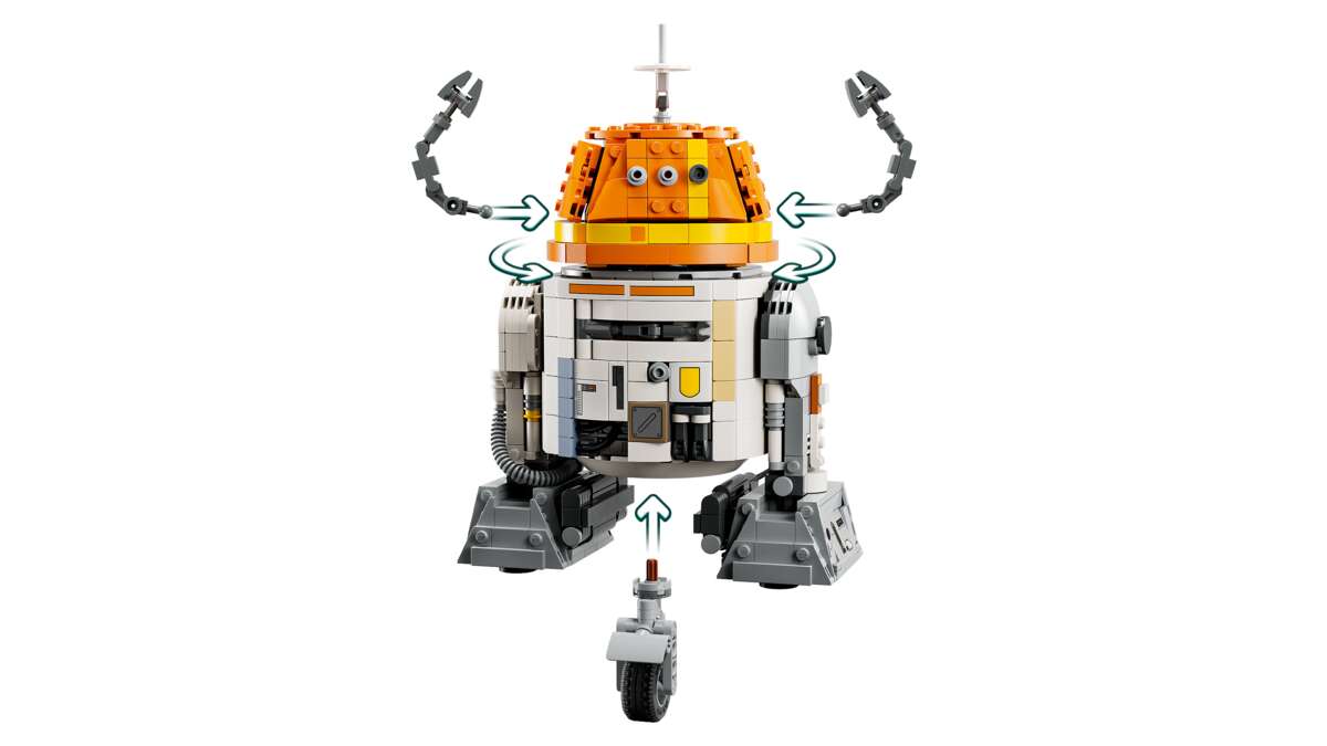LEGO® Star Wars: Ahsoka™ Astromech-droiden Chopper (C1-10P)™ 75416