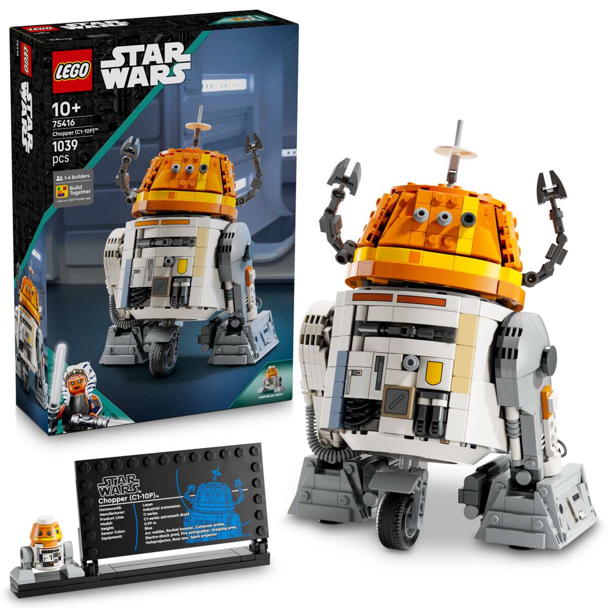 LEGO® Star Wars: Ahsoka™ Astromech-droiden Chopper (C1-10P)™ 75416